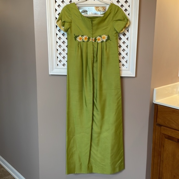 RARE 1960s Vintage dress excellent condition size XS Bridgerton vibe - Picture 4 of 8